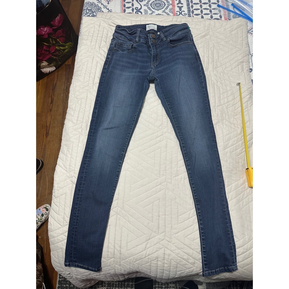 BKE Stella Mid Rise Skinny Jeans Womens 29R Medium Wash Stretch Denim 29x31.5